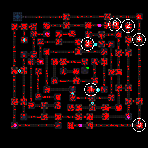 Mapa Grota Wygnańców